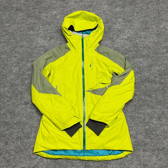Mountain Hardwear Jackets & Blazers - Mountain Hardwear Jacket Womens Medium Neon Yellow Polara Insulated RECCO Ski